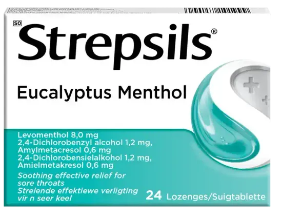 Strepsils Eucalyptus Menthol