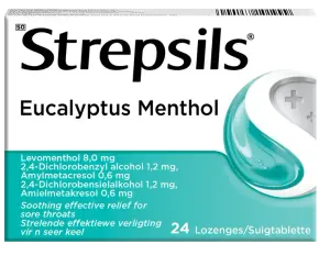 Strepsils Eucalyptus Menthol
