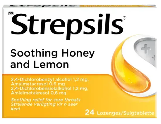 Strepsils Soothing Honey and Lemon Lozenge