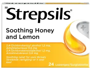 Strepsils Soothing Honey and Lemon Lozenge