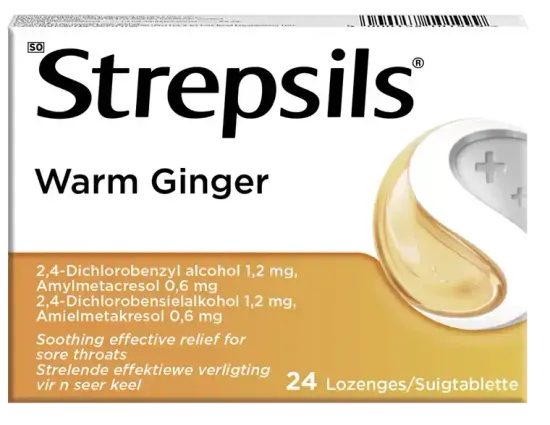 Strepsils Warm Ginger